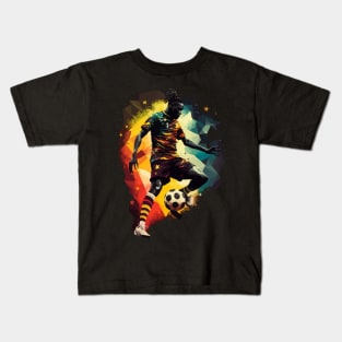 Ghana Soccer Quality Art Design Kids T-Shirt